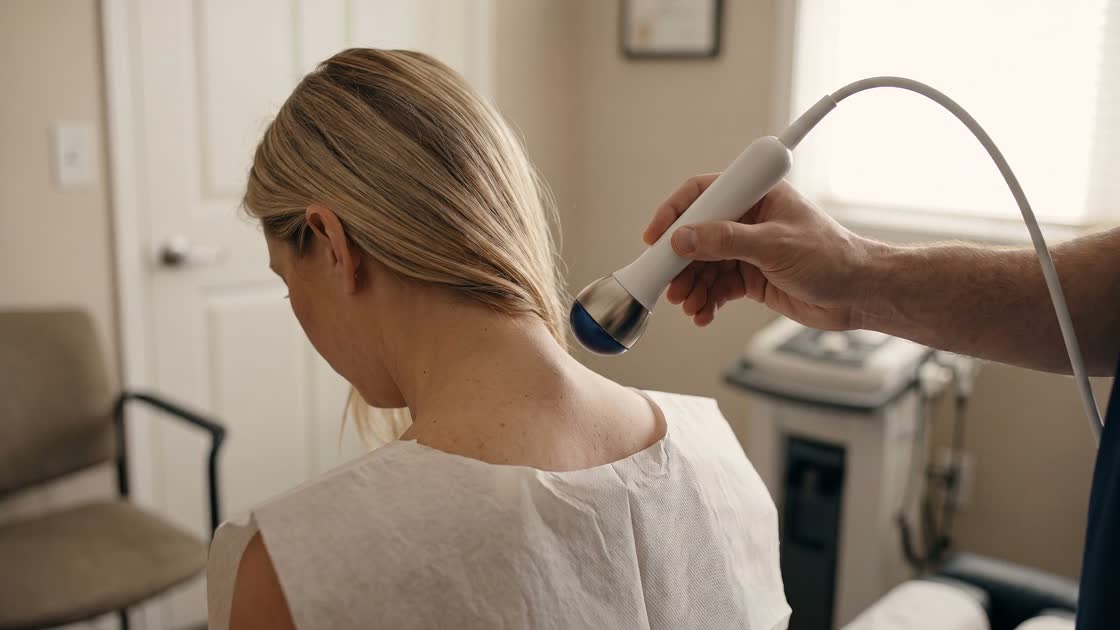 A SWAVE treatment in progress